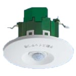 パナソニック WTK248128 [天井取付]熱線センサ付自動スイッチ(親器・8Aタイプ・広角検知形)(検知後連続動作時間約10秒 - 30分可変形)(明るさセンサ付)(AC200V)｜IPX店