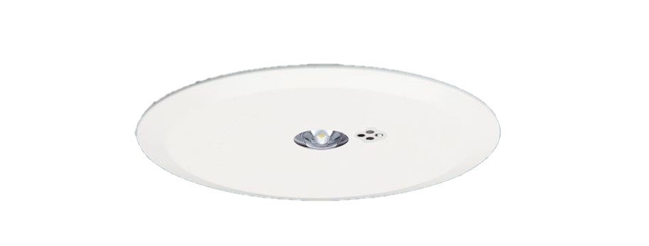 パナソニック NNFB93635C リニューアル用　天井埋込型　LED（昼白色）　非常用照明器具　一般型（30分間）　リモコン自己点検機能付／埋込穴φ200