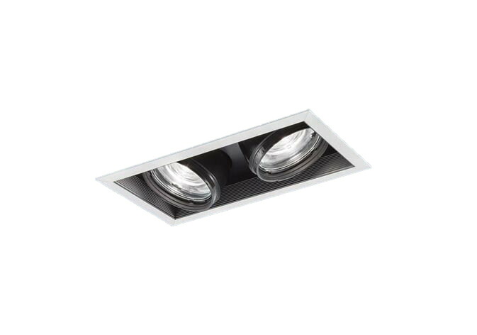 【受注品】 パナソニック NTS64151 天井埋込型　LED（白色）　ユニバーサルダウンライト　J12V50形（35W）器具相当・配光調整機能付・2灯用　埋込穴□100×200　TOLSO（トルソー）　電源ユニット別売