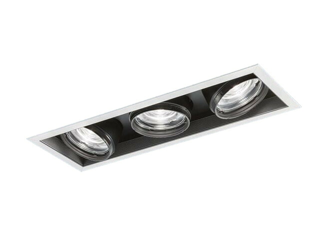 【受注品】 パナソニック NTS66154 天井埋込型　LED（電球色）　ユニバーサルダウンライト　J12V50形（35W）器具相当・配光調整機能付・3灯用　埋込穴□100×300　TOLSO（トルソー）　電源ユニット別売