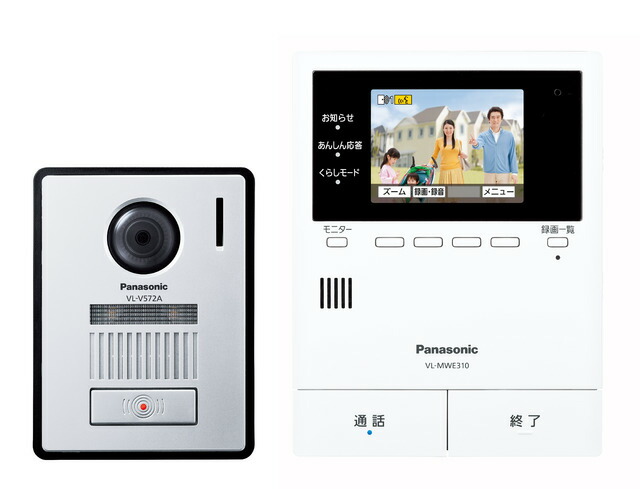 楽天市場】パナソニック VL-SWE310KLAワイヤレスモニター付テレビ