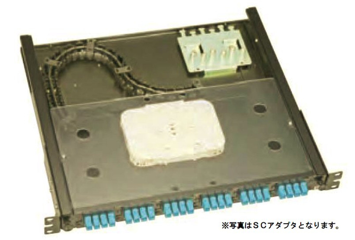 【受注品】寺田電機製作所 FPF10024T FPF 1U 24芯融着のみ テープ芯線用 TERADA｜IPX店