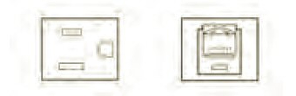 【受注品】寺田電機製作所 TSK20015 TSK専用器具ブロック 接地2P15A125V×1 / CAT6モジュラジャック×1 TERADA