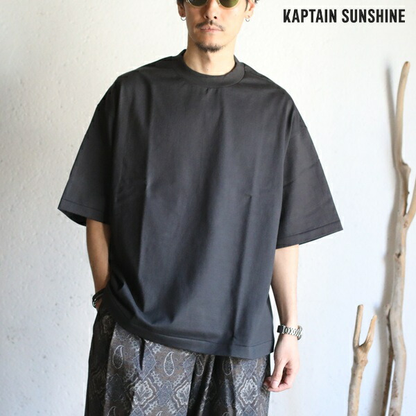 楽天市場】【Kaptain Sunshine】Hard Twisted Border Jersey S/S