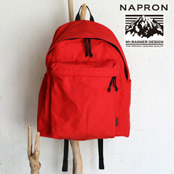 NAPRON(ナプロン) MT.RAINIER DESIGN 別注 DELUXE PACK RED マウントレーニア別注デラックスパック レッド リュックサック NP-BG57