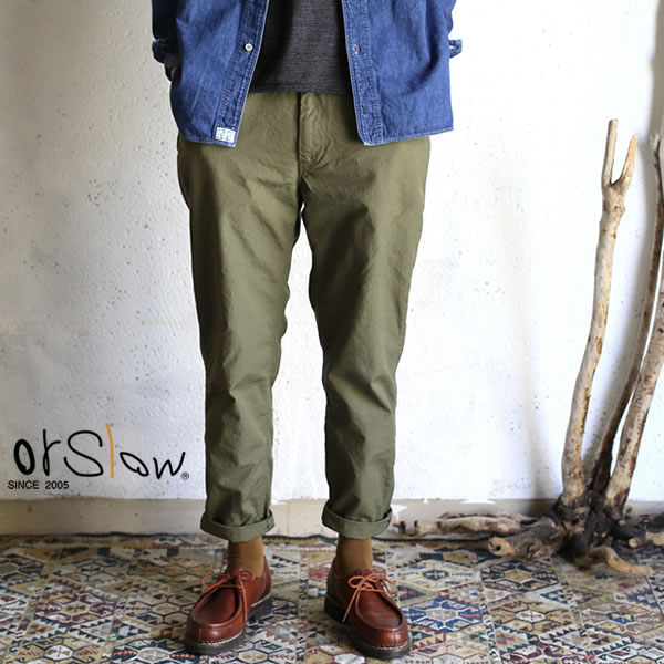 楽天市場】【orslow】 NEW YORKER STRETCH CORDUROY charcoal gray