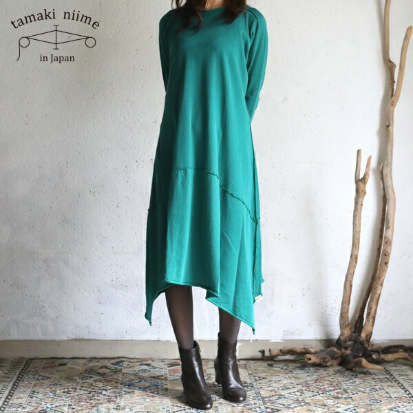 楽天市場】tamaki niime(タマキ ニイメ) 玉木新雌 only one Smock one piece cotton size2 100%  smock2_C02 / オンリーワン シャツワンピース スモック コットン100%【送料無料】 tamakiniime : iraka-イラカ-