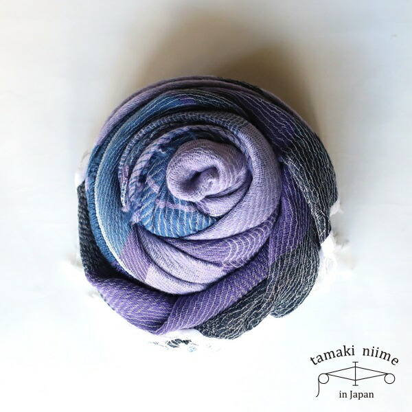 楽天市場】tamaki niime 玉木新雌 JQ shawl MIDDLE wool70