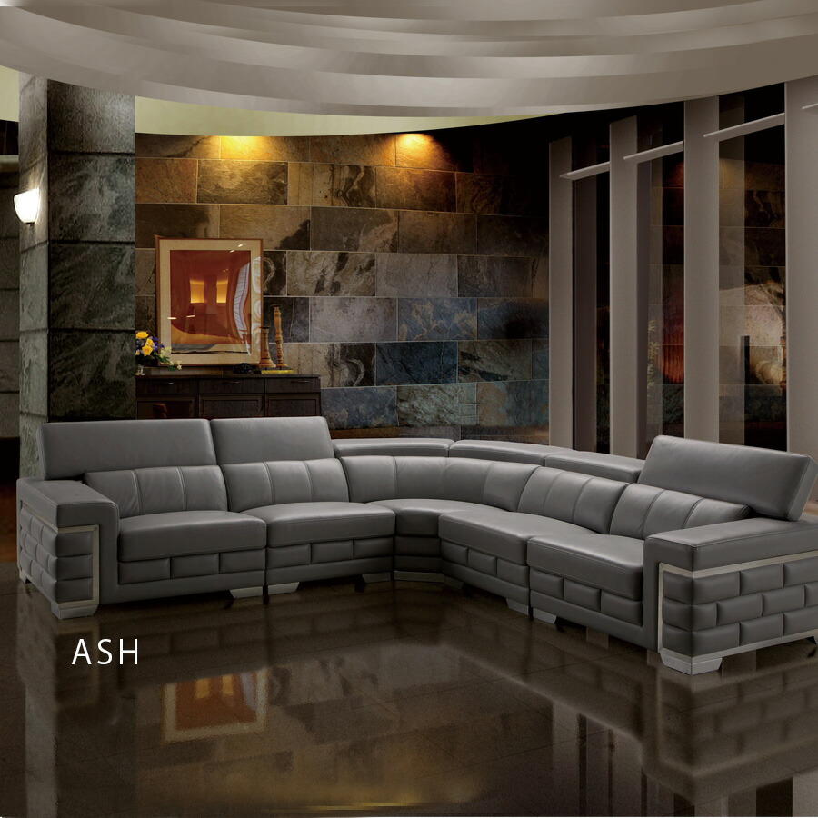 楽天市場】ソファー コーナーソファー おしゃれ 5人掛け レザー 本革