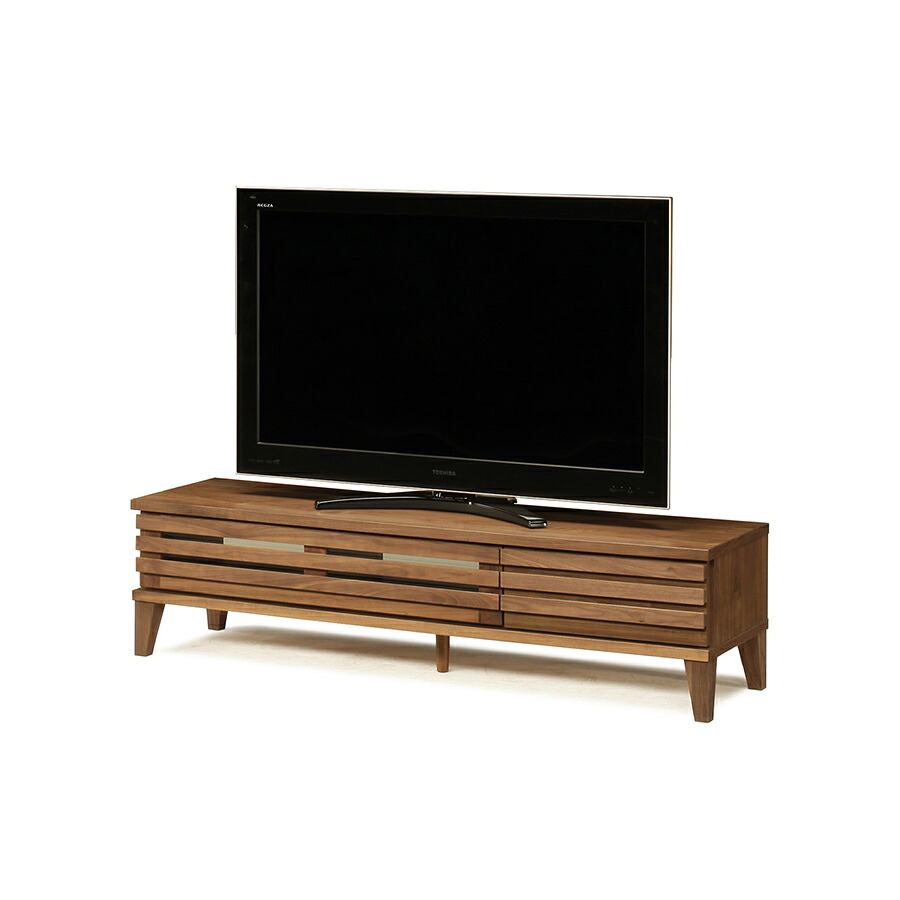 テレビボード 153 テレビ台 完成品 シンプル 幅153cm 奥 42 高39(本体高 25.3) ローボード ロータイプ 木製 無垢材 桐材 おしゃれ かわいい 北欧 モダン ナチュラル 脚付き コンパクト 一人暮らし 引き出し収納 収納たくさん｜IRC株式会社