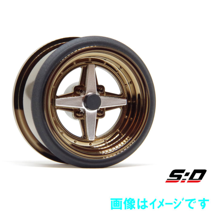 ワーク　エクイップ01、03 V16D WORK Equip 01 #9 Polished Rim [SD10131] - スーパーラジコン