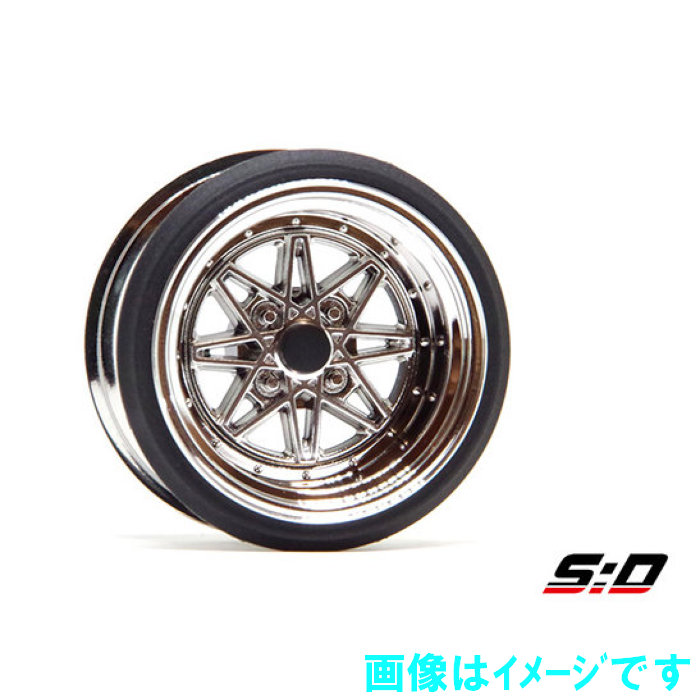 スケールダイナミクス　エクイップ03 オフセット12 V16D WORK Equip03ホイール オフセット12mm ブロンズリム 2pcs