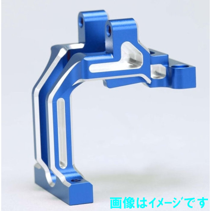 ヨコモ Y2-302DBL RD/SDシリーズ用 一体型 軽量 フロントバルクヘッド（ブルー）