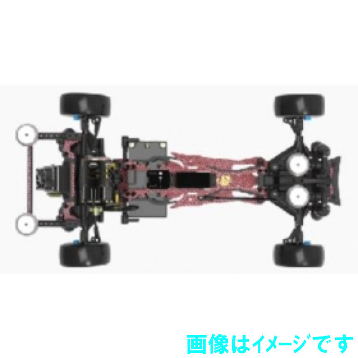 3racing KIT-SAKURA D6GA/RE 3RACING Sakura D6 SPORT 1/10 ドリフトカー カーボンバージョン (レッド)