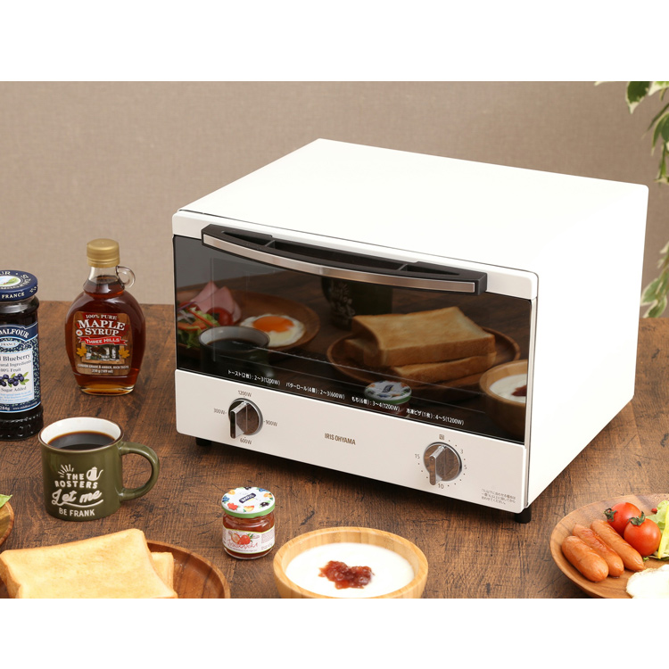 【楽天市場】オーブントースター スチーム 4枚 SOT-012-W 新生活 オーブントースター トースター スチーム オーブン トースト