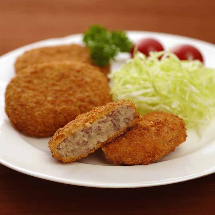 [ｴﾝﾄﾘｰでﾎﾟｲﾝﾄ最大10倍/ｽﾀﾝﾌﾟﾗﾘｰ]【冷凍】コロッケ・メンチカツセット（熊野牛コロッケ60g×16個、メンチカツ40g×20個） プレゼント ギフト 惣菜 コロッケ メンチカツ 熊野牛 和牛 北海道産 セット 冷凍 大西食品 【TD】 【代引不可】