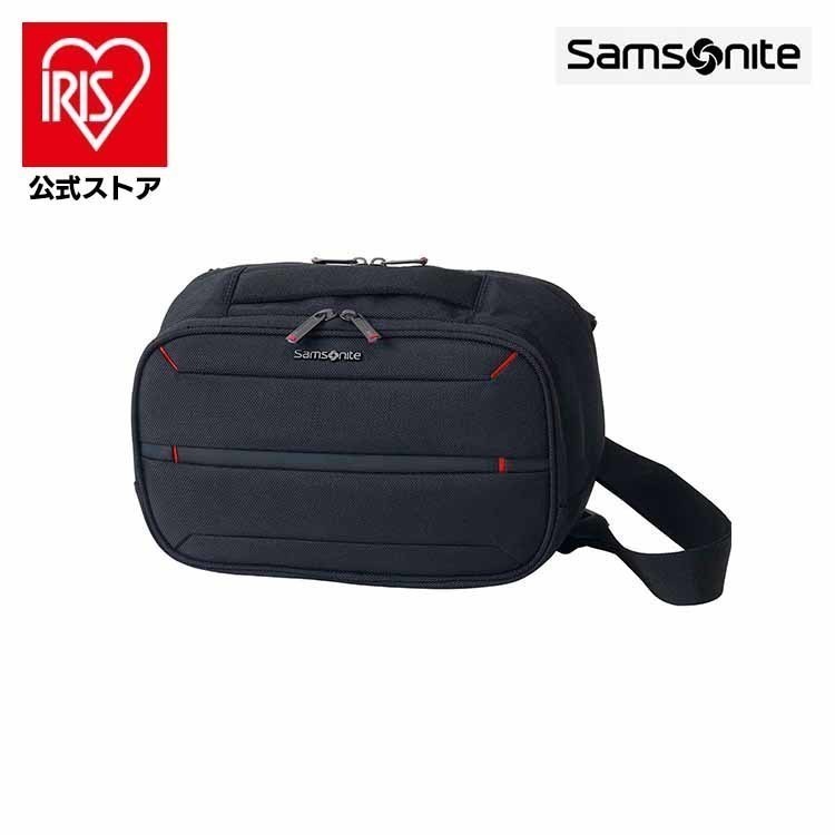 ショルダーバッグ ブラック SAMSONITE サムソナイト ビジネスバッグ 斜め掛け ショルダーバッグ 通勤用 仕事用 多機能 メンズ ブランド サムソナイト