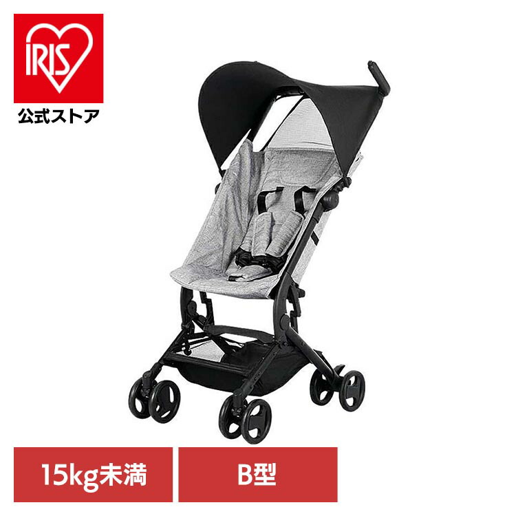 [ｴﾝﾄﾘｰで最大P10倍/ｽﾀﾝﾌﾟﾗﾘｰ]ポケットバギー グレー J-9321ポケットバギー b型 軽量 ベビーカー コンパクト 赤ちゃん ベビー セカンドベビーカー JTCBABY｜アイリスオーヤマ公式 店
