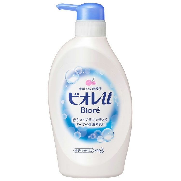【楽天市場】ビオレu ポンプ 480ml ボディウォッシュ ボディソープ ボディシャンプー 弱酸性 液体タイプ 本体 白いボトル 日本製 ...
