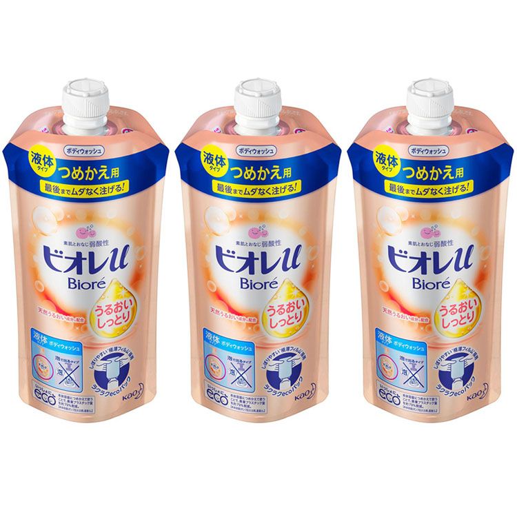 楽天市場】【3個セット】ビオレu エンジェルローズの香り つめかえ用 340ml ボディウォッシュ ボディソープ ボディシャンプー 弱酸性 液体タイプ 詰め替え  詰替え つめかえ 日本製 天然エッセンス Biore ビオレu ビオレ 花王 KAO 花王株式会社 【D】 : アイリスプラザ ...