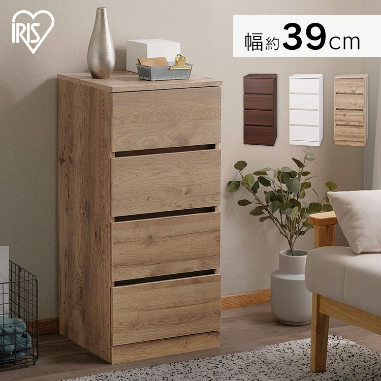 楽天市場】《11%OFF》 【組立サービス対象】チェスト 木製 白 北欧 4段