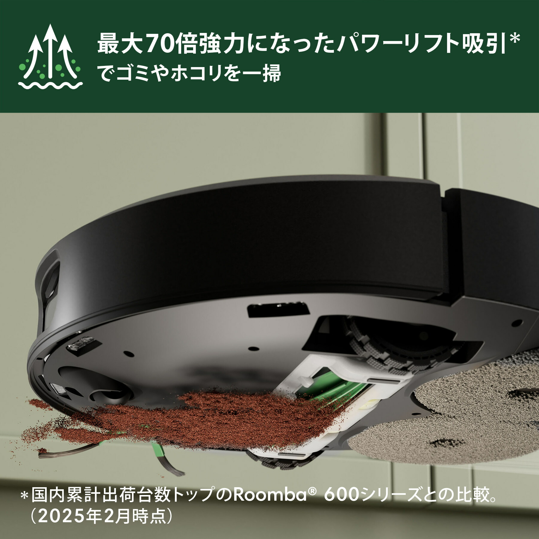 RoombaPlus505Comboロボット+AutoWash充電ステーション