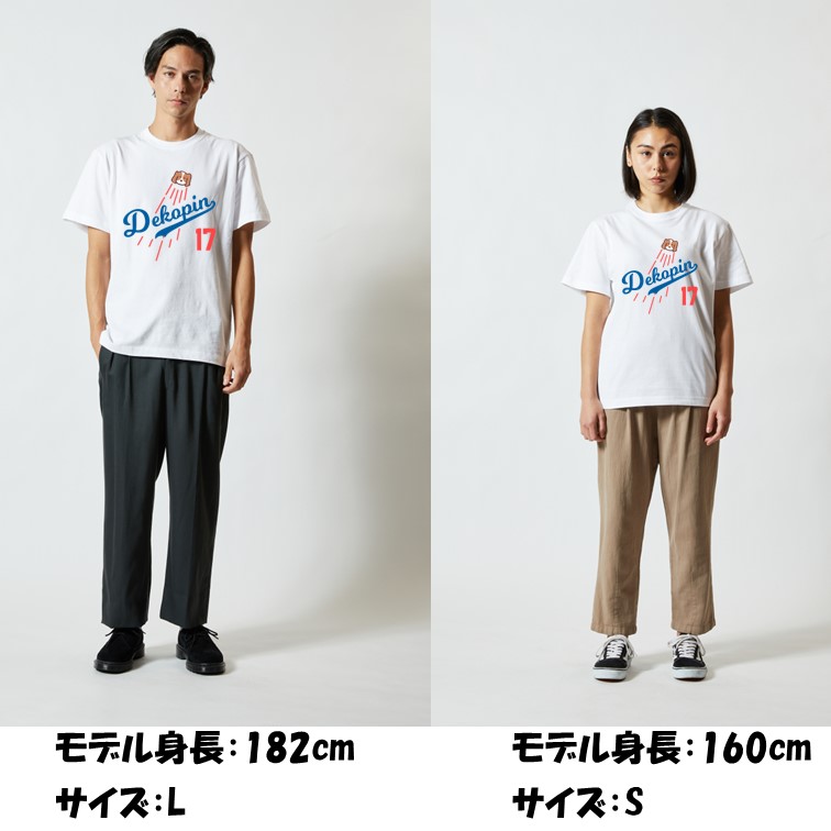 大谷選手移籍記念応援グッズ デコピンTシャツ 非公式 【長袖・ドライ有
