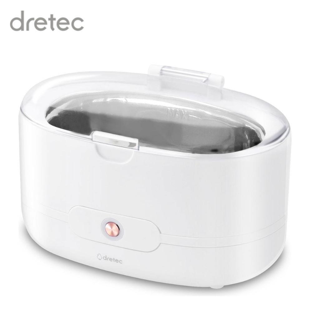 ドリテック 超音波洗浄器 ソニクリア コフレ ホワイト UC-504WT 眼鏡 洗浄 アクセサリー 指輪 メガネ