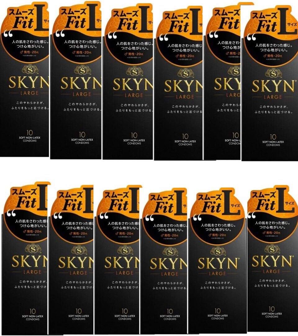 【百貨店SALE継続期間押さえる 尖んがり2倍】【12個書き割り】SKYN 一風変わった アイアール 予防医学 ラージ L大きさ 10個入