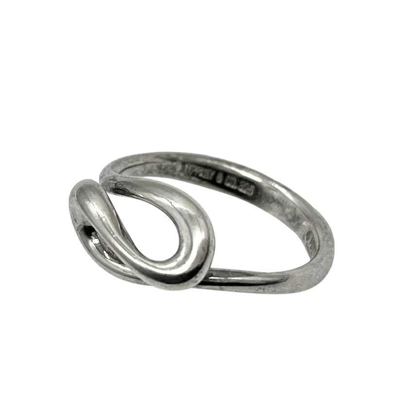 【中古】TIFFANY&Co. ティファニー リング・指輪 オープンウェーブ　シルバー925　11号 シルバー 2.83g
