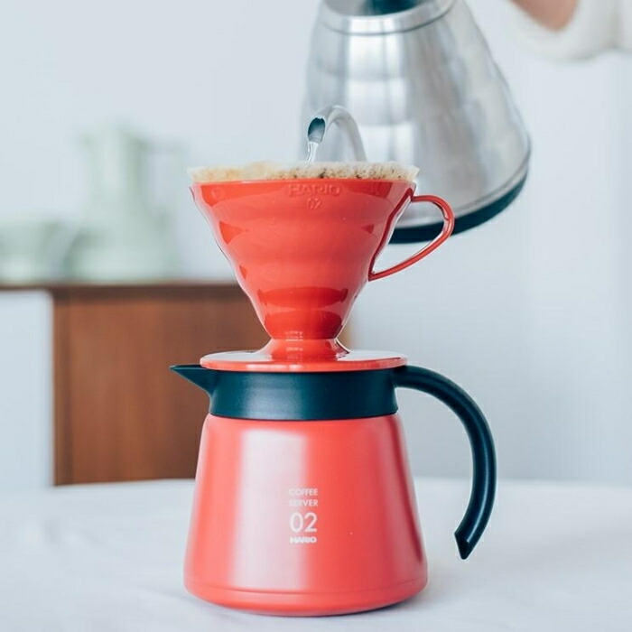 HARIOハリオコーヒーサーバーコーヒー珈琲ドリップ保温保冷コーヒーポットドリップポットステンレスポット600mlVHS-60V60シリーズ