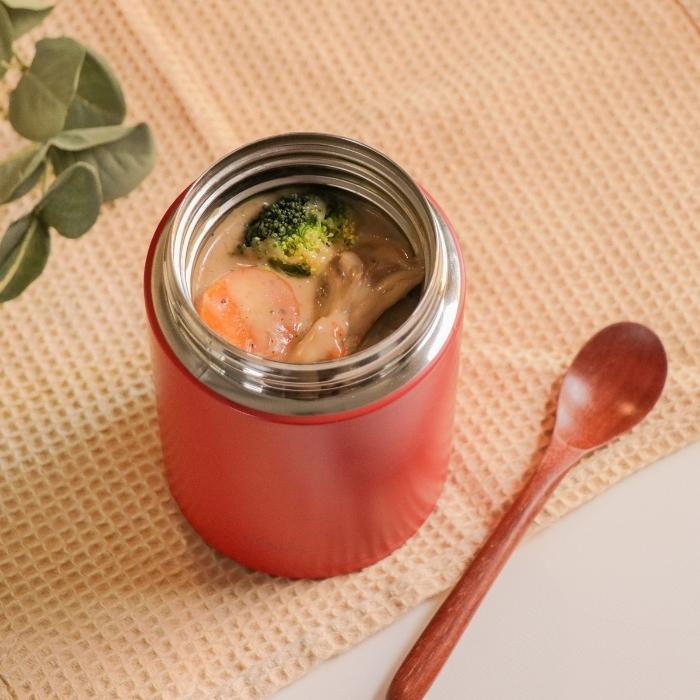 Intime フード 500ml おしゃれ お弁当箱 ギフト ジャー スープジャー プレゼント ランチ 保冷 保温 限定製作 スープジャー