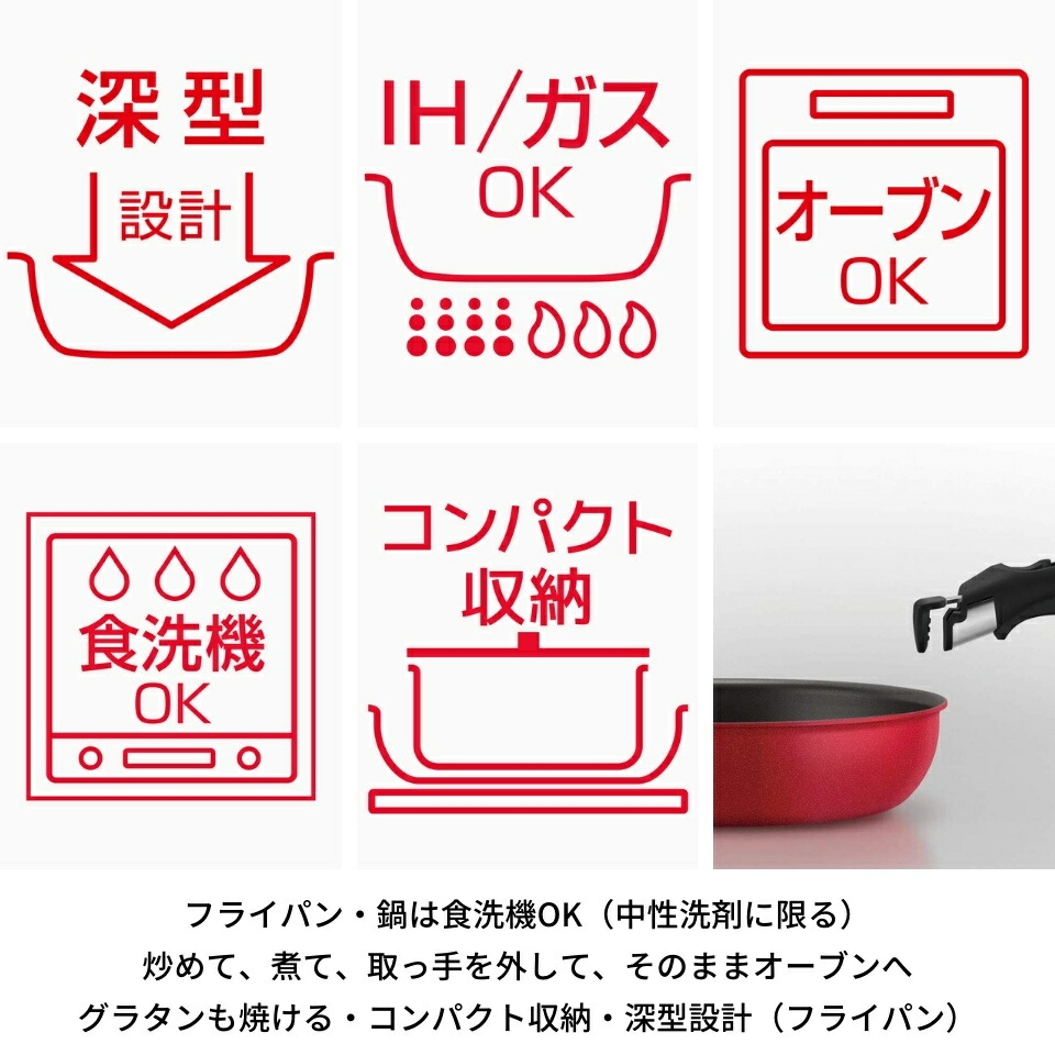 最大60％オフ！ サーモス 取っ手のとれるフライパン 5点セット AB ブラック KSA-5B 送料込 fucoa.cl