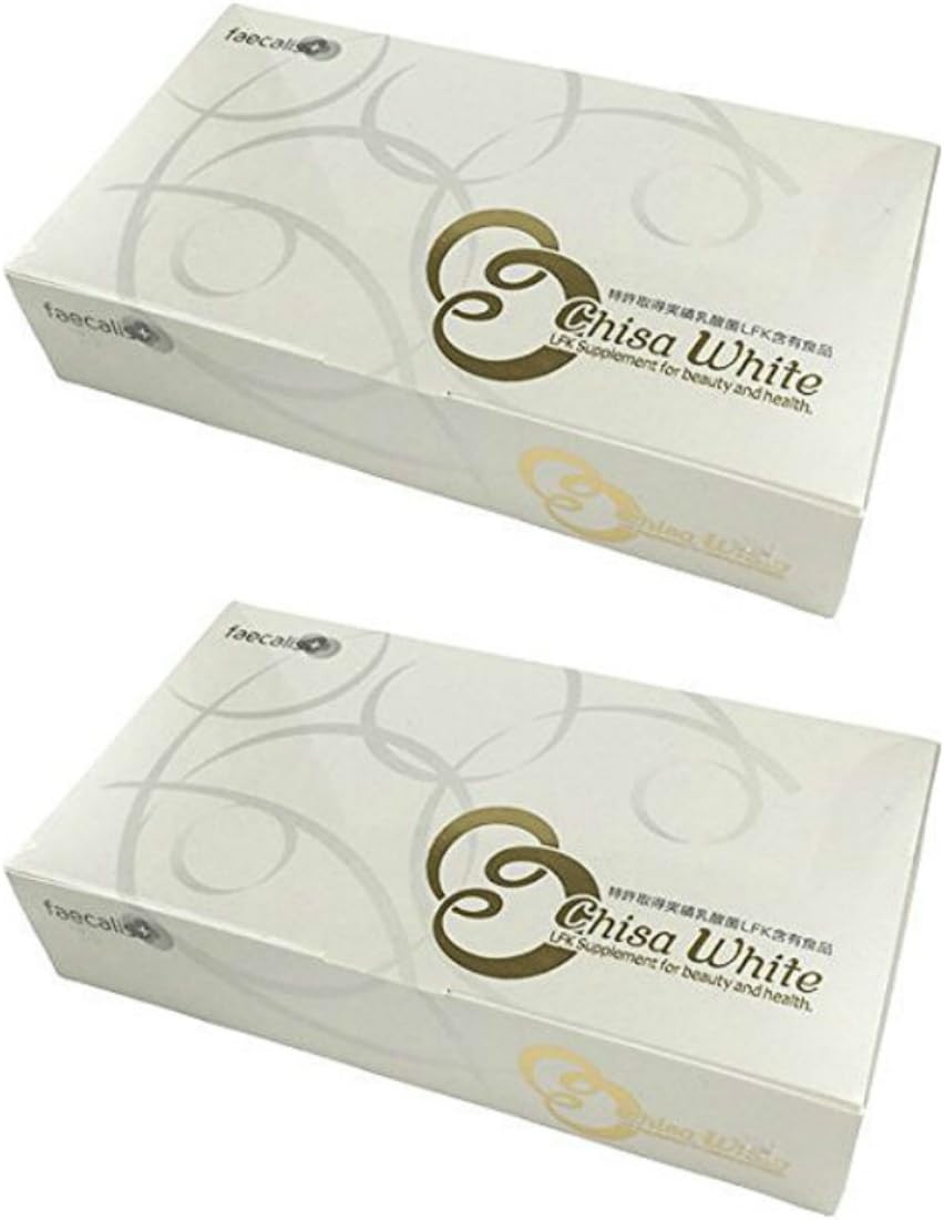 チサホワイト 30包入 2箱セット LFK 乳酸菌 サプリメント ニチニチ製薬