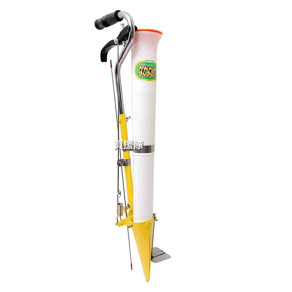 ハンドプランター 白 圃場用 19.2cm 15.5cm 75.6cm｜いろどりセレクト