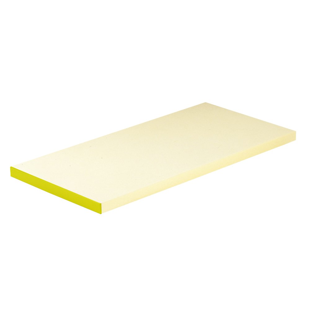 抗菌まな板 カラー縁付 60&times;30&times;20mm イエロー｜いろどりセレクト 18,507円