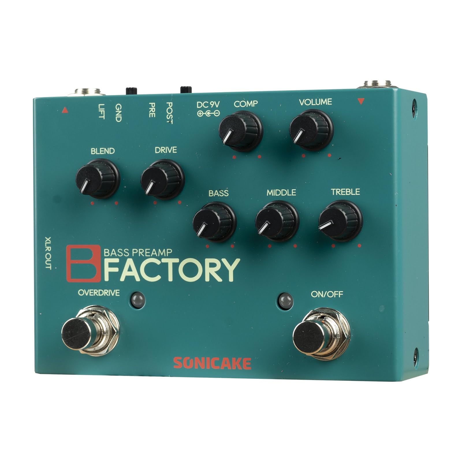 10バンド EQ イコライザー ギター ベース エフェクトペダル｜いろどりセレクト