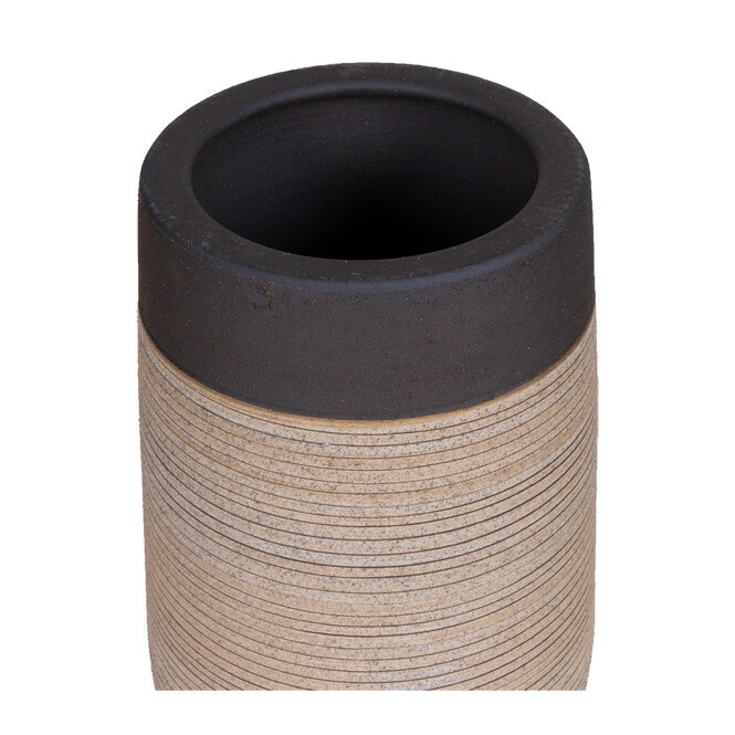 送料無料 傘立て おしゃれ 陶器 玄関収納 信楽焼 信楽焼 陶器 信楽焼き 炭化砲弾型ストリーム 傘立て 傘立 彩り屋 陶器 炭化砲弾型ストリーム