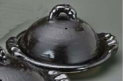 【ポイント2倍】黒釉 8.0陶板信楽焼 陶器 キッチン 調理器具 土鍋 料亭 旅館 和食器 飲食店 業務用 彩り屋【マラソン】|彩り屋×すごい梅干し屋