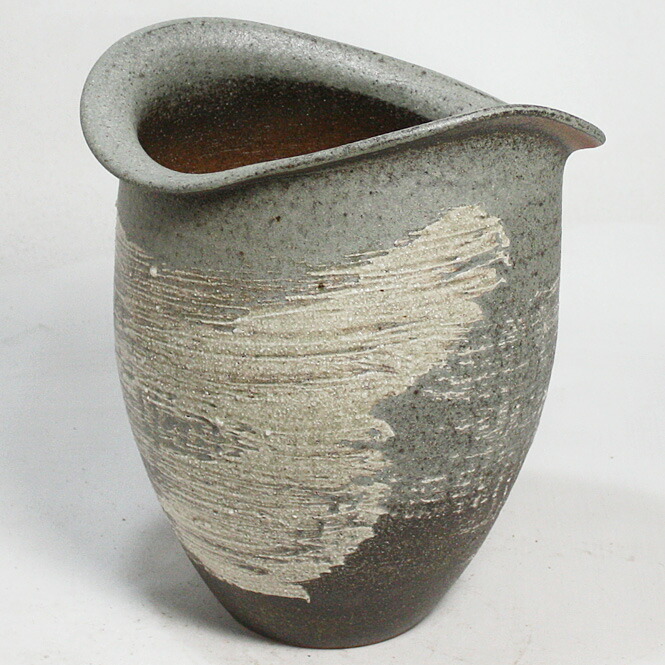 楽天市場】【10%OFF】13号 古信楽 窯変ひねり壺型 花入 信楽焼 陶器