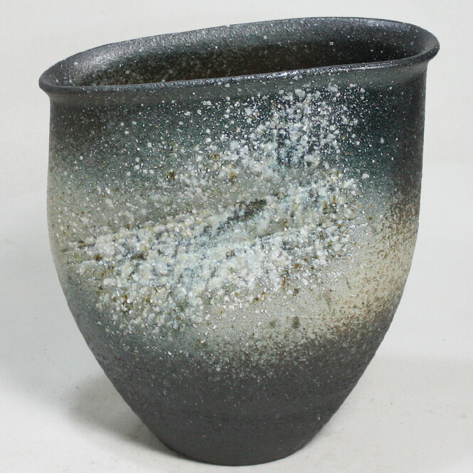 楽天市場】【10%OFF】13号 古信楽 窯変ひねり壺型 花入 信楽焼 陶器