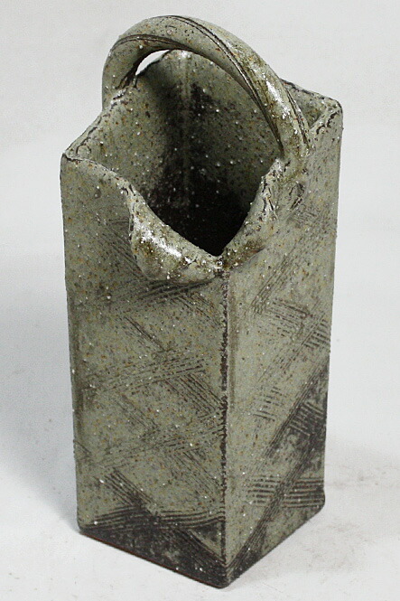 楽天市場】【10%OFF】13号 古信楽 窯変ひねり壺型 花入 信楽焼 陶器