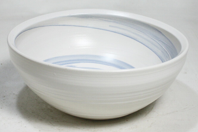 蒼刷毛目手洗鉢 (器具付) 信楽焼 陶器 手洗鉢 ガーデンパン 洗面ボウル 彩り屋