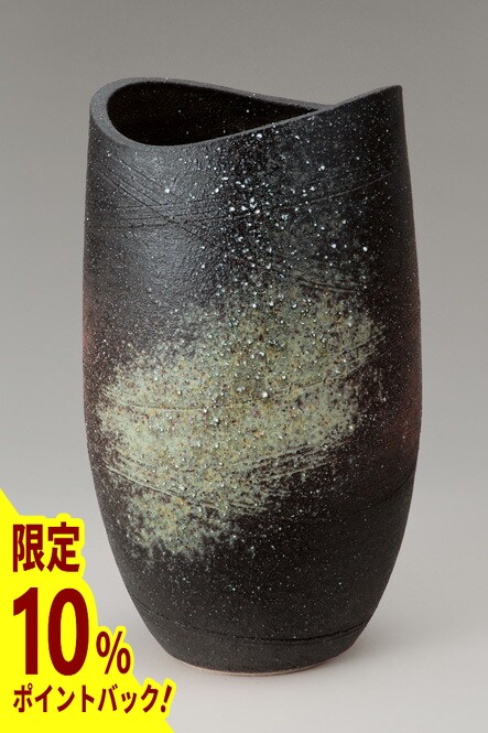 楽天市場】古陶舟形 花入 信楽焼 陶器 花器 花瓶 彩り屋 : 彩り屋