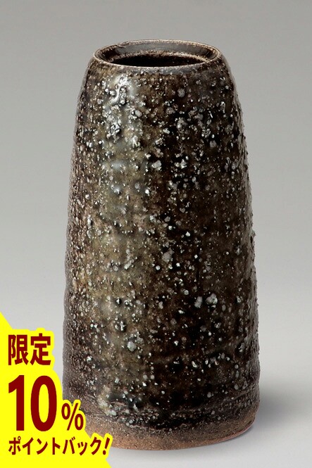 楽天市場】緑窯変寸胴 花入 信楽焼 陶器 花器 花瓶 彩り屋 : 彩り屋