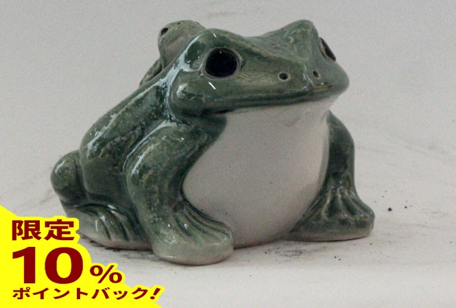 楽天市場】【最大20%ポイントバック中】蛙 (子1匹) 6号信楽焼 陶器 楽天市場】【最大20%ポイントバック中】蛙 (子1匹) 6号信楽焼 陶器