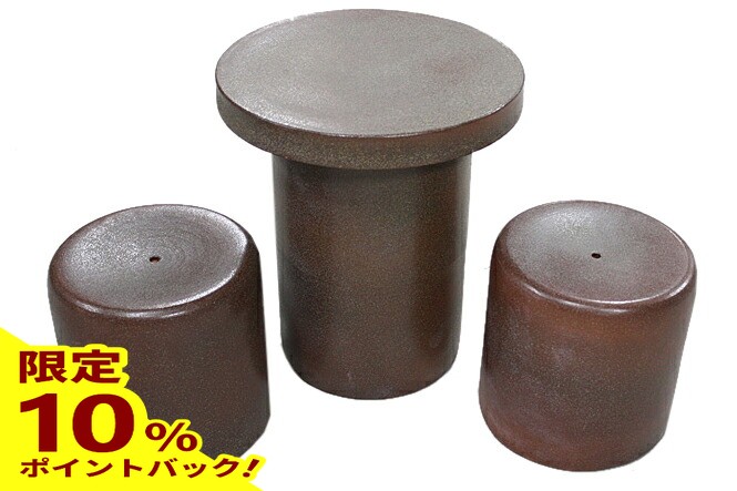 楽天市場】【最大20%ポイントバック中】信楽焼 ガーデンテーブル 20号
