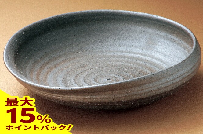 楽天市場】古窯 13.0 大鉢陶器 信楽焼 キッチン 和食器 大皿器 うつわ