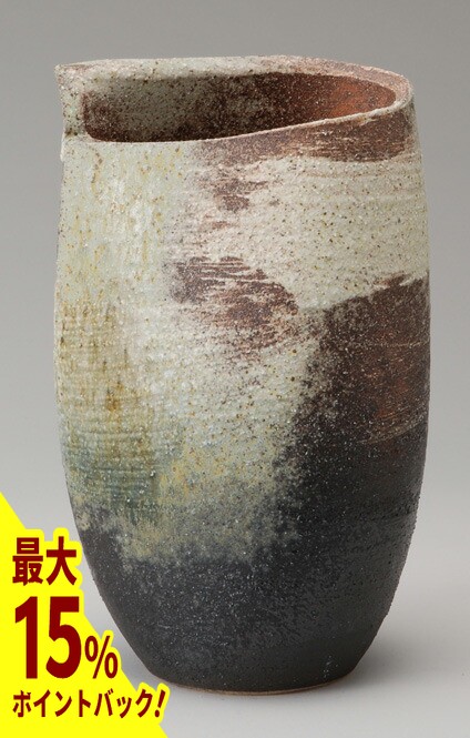 楽天市場】金彩小花長 花入 信楽焼 陶器 花器 花瓶 彩り屋 : 彩り屋