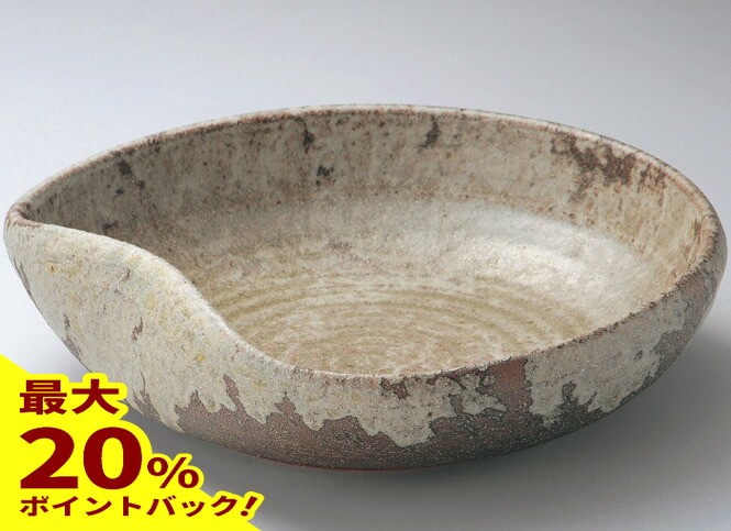 備前焼・信楽焼・飾り皿・大皿・鉢 楽天市場】【10%ポイントバック中】古窯 13.0 大鉢陶器 信楽焼